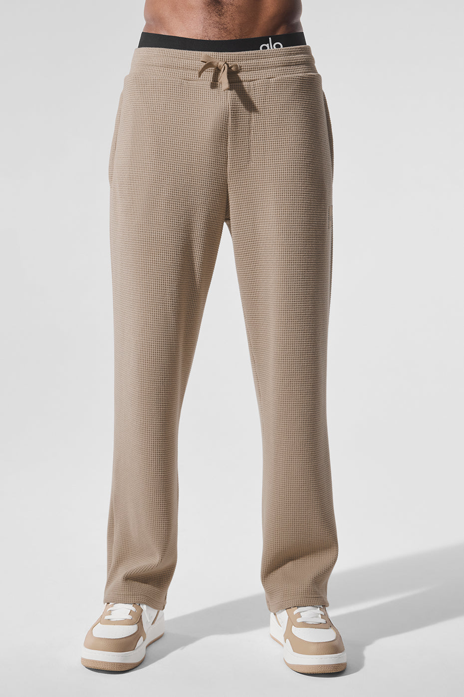 Elevate Waffle Straight Leg Pant — Gravel