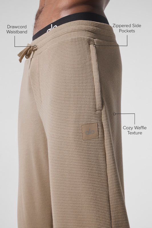 Elevate Waffle Straight Leg Pant — Gravel