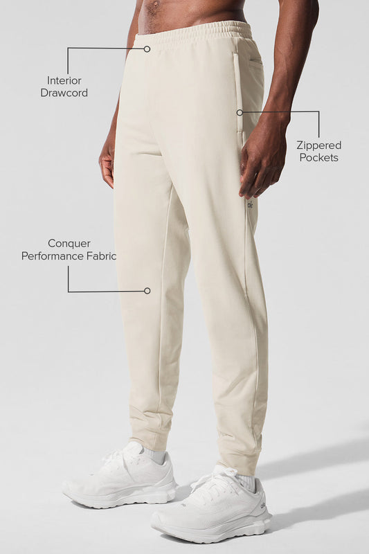 Conquer Max Performance Jogger — Bone