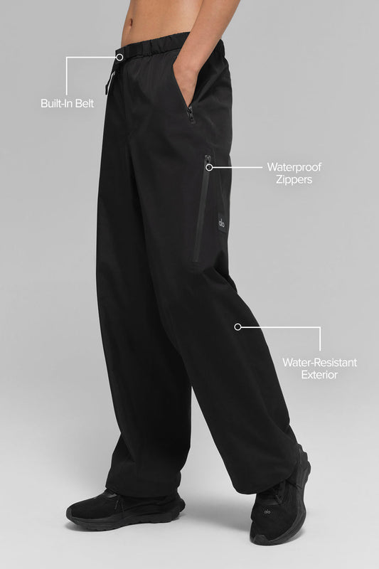 Alpha Shell Pant — Black