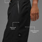 Alpha Shell Pant — Black