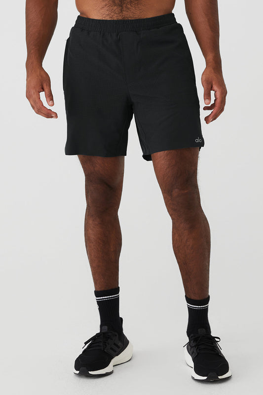 7" Traction Shorts — Black