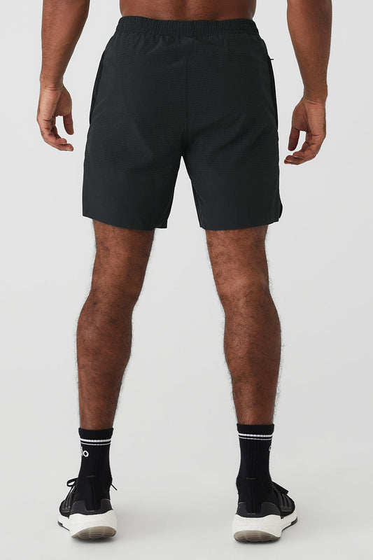 7" Traction Shorts — Black