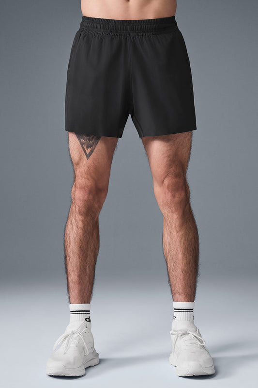 5" Adapt Running Shorts — Black