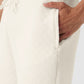 Quilted Stadium Shorts — Ivory