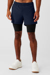 5" Revival 2 — in — 1 Shorts — Navy/Black