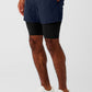 5" Revival 2 — in — 1 Shorts — Navy/Black