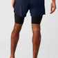 5" Revival 2 — in — 1 Shorts — Navy/Black