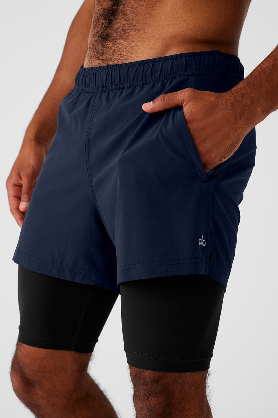 5" Revival 2 — in — 1 Shorts — Navy/Black