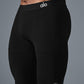 9" Flight Compression Shorts — Black