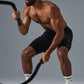 9" Flight Compression Shorts — Black