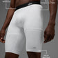 9" Flight Compression Shorts — White