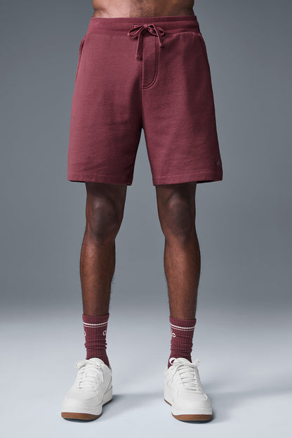 Chill Shorts — Burgundy Truffle