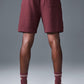 Chill Shorts — Burgundy Truffle