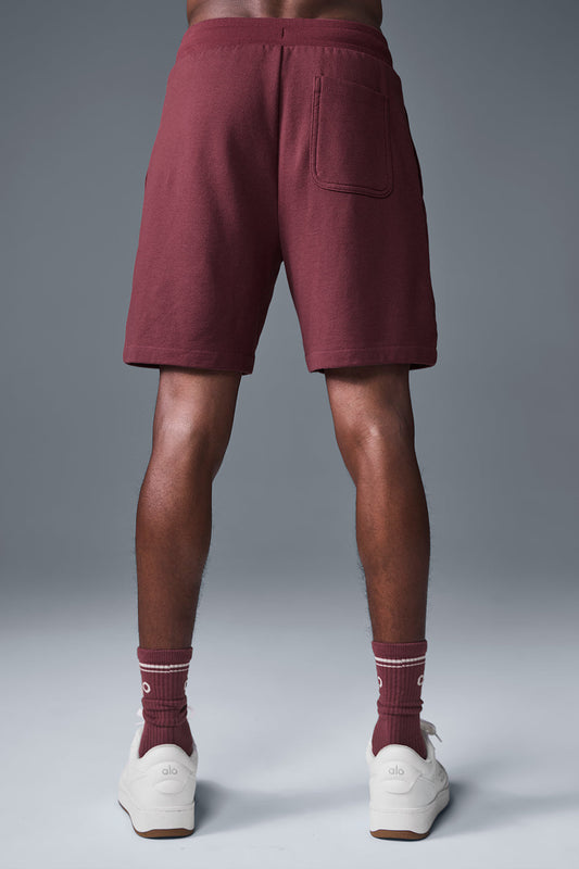 Chill Shorts — Burgundy Truffle