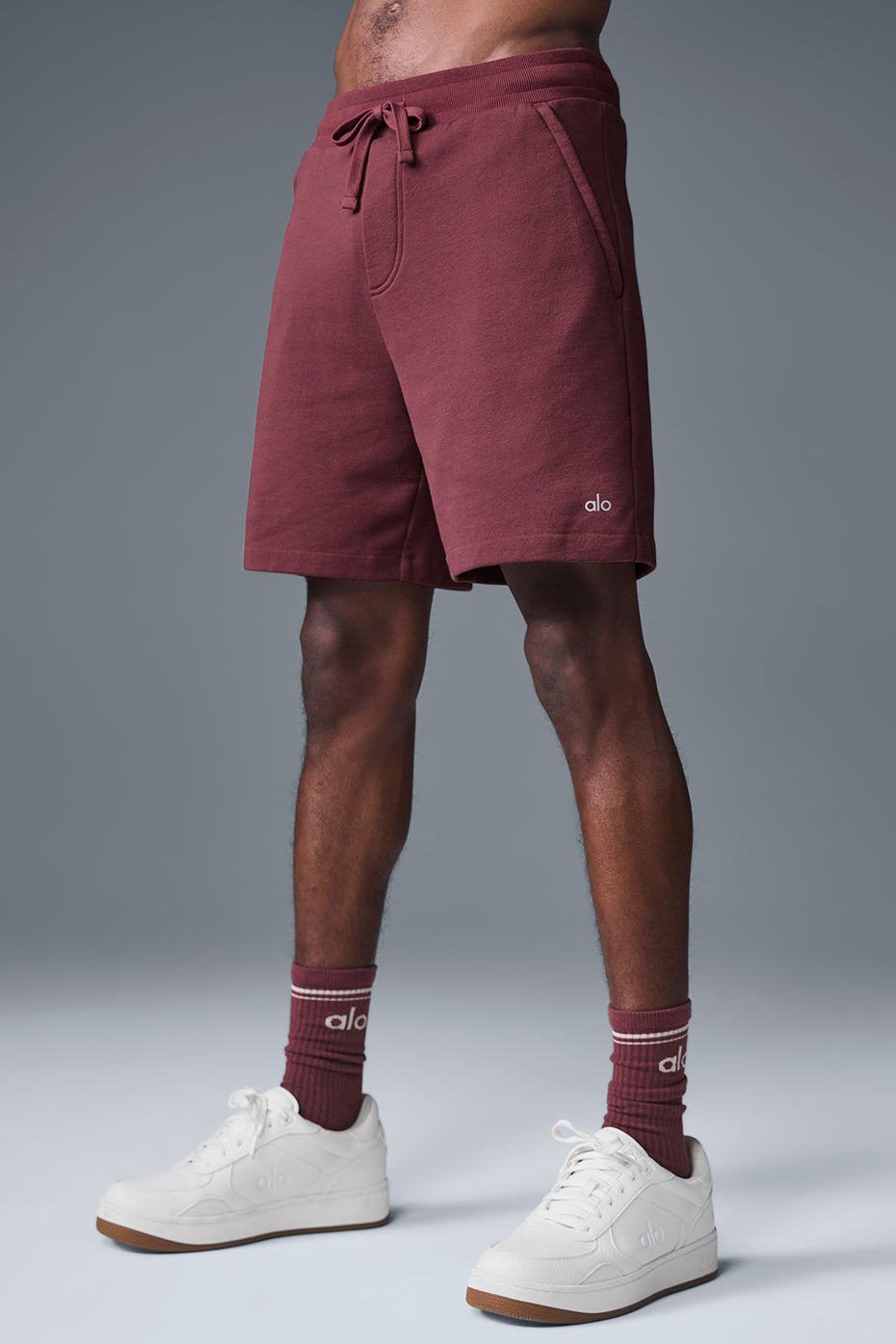 Chill Shorts — Burgundy Truffle