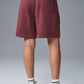 Chill Shorts — Burgundy Truffle