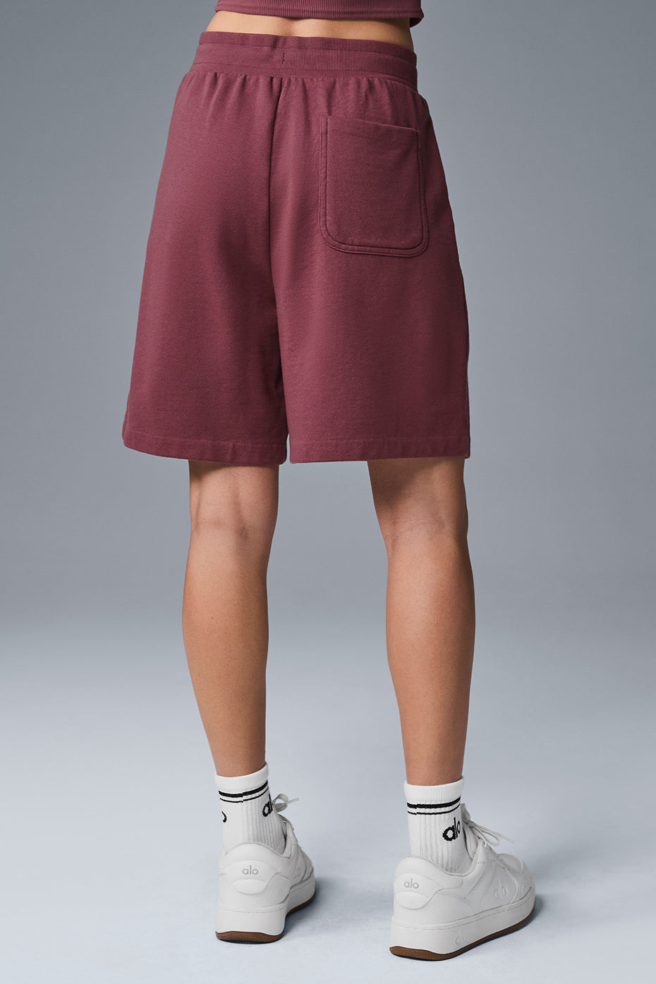 Chill Shorts — Burgundy Truffle