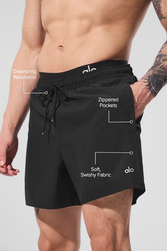 7" Circuit Shorts — Black