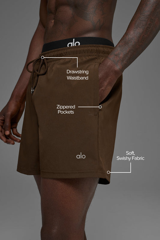 7" Circuit Shorts — Espresso