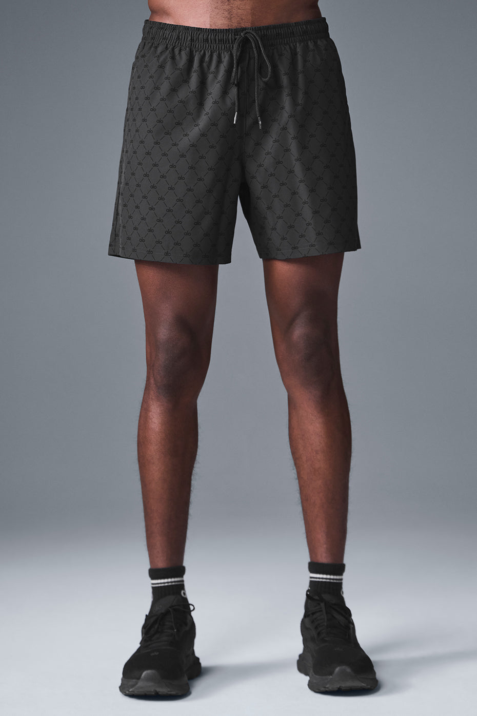 7'' Diamond Circuit Shorts — Anthracite/Black