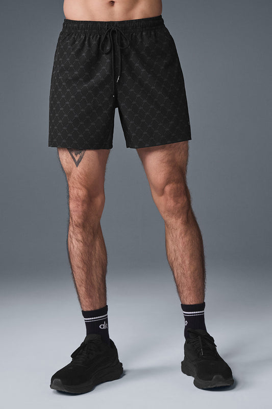 7'' Diamond Circuit Shorts — Black/Anthracite