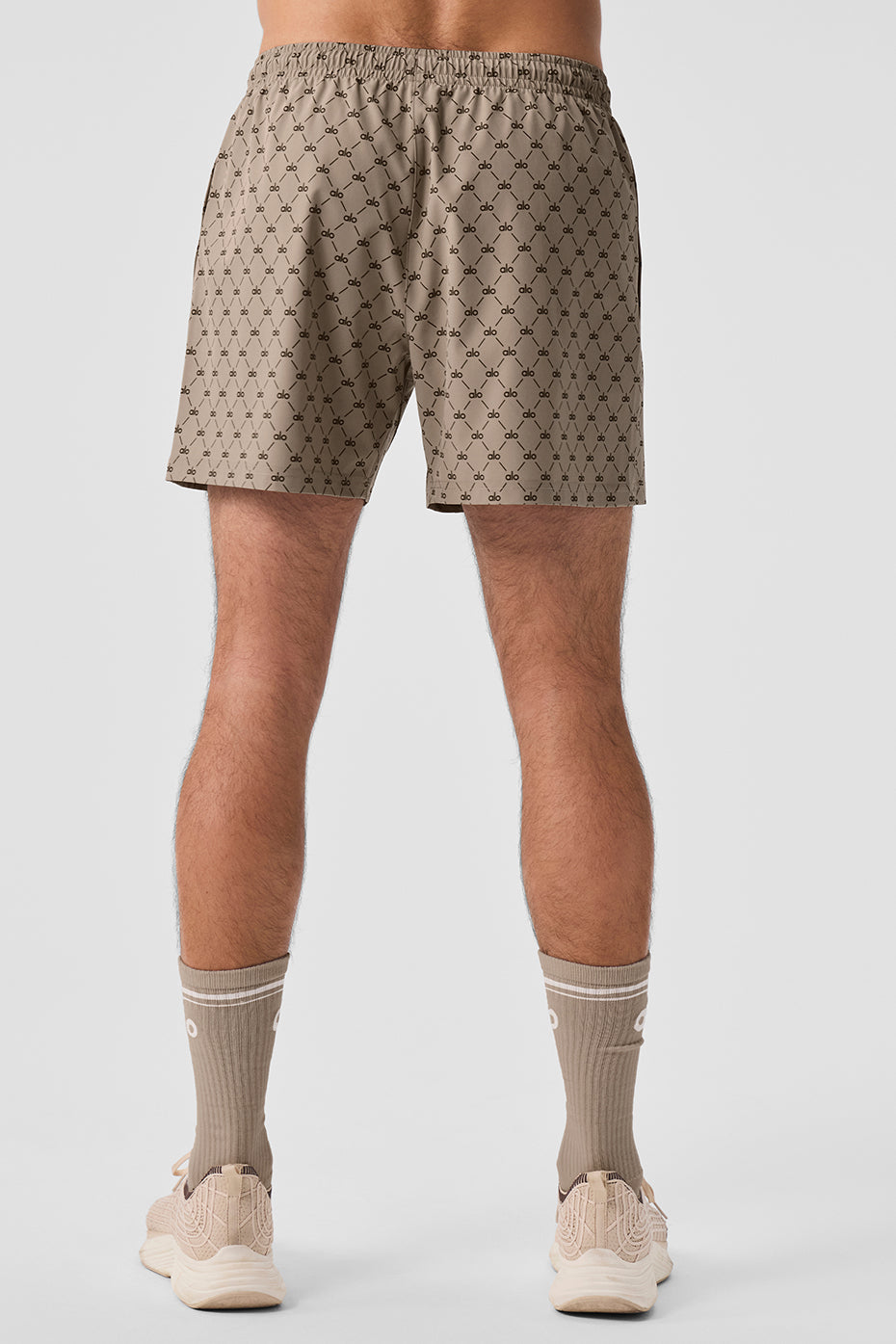 7" Diamond Circuit Shorts — Gravel/Espresso