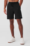 7" Micro Waffle Fast Break Shorts — Black