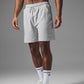 7" Micro Waffle Fast Break Shorts — Athletic Heather Grey