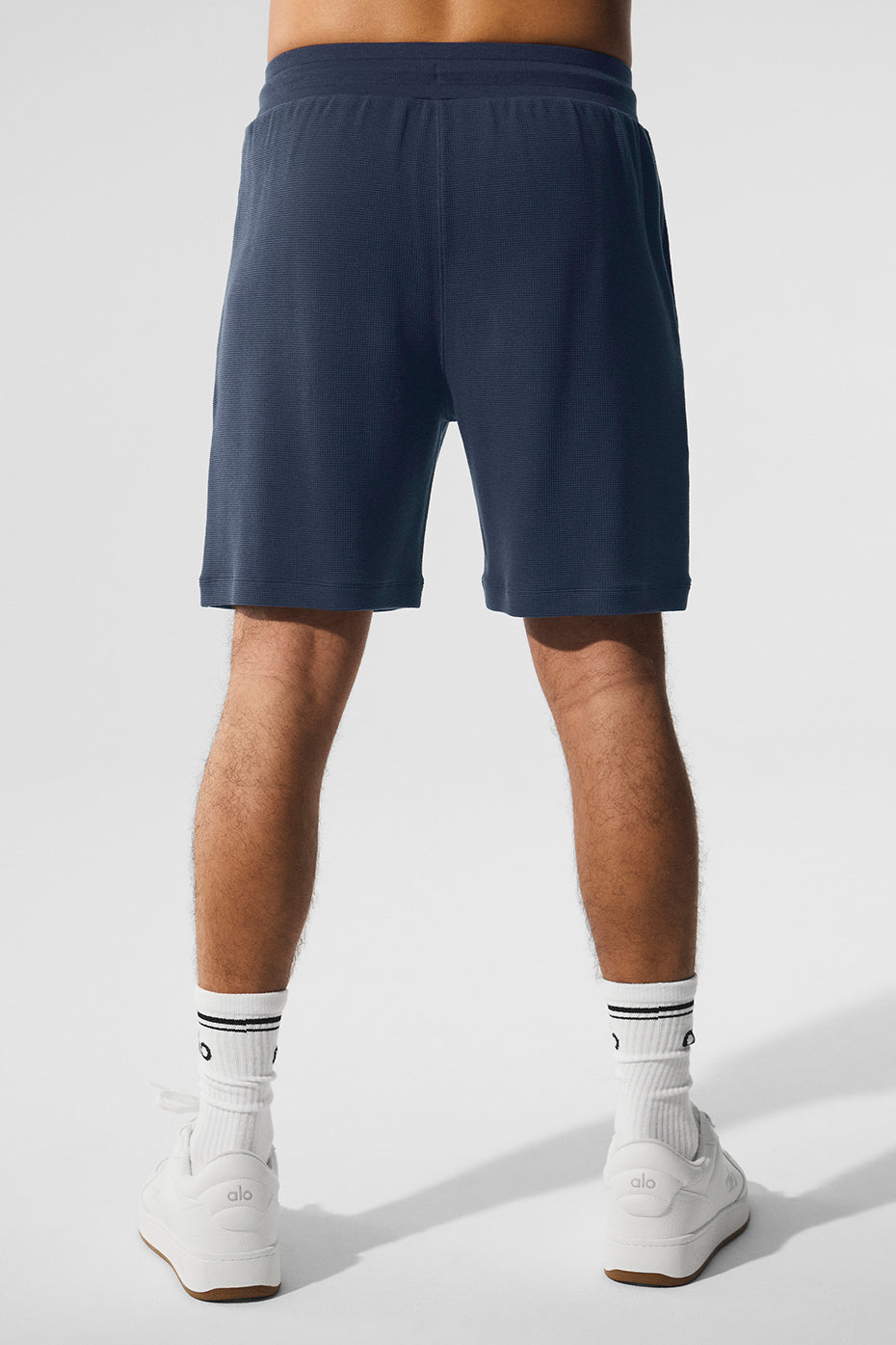 7" Micro Waffle Fast Break Shorts — Navy