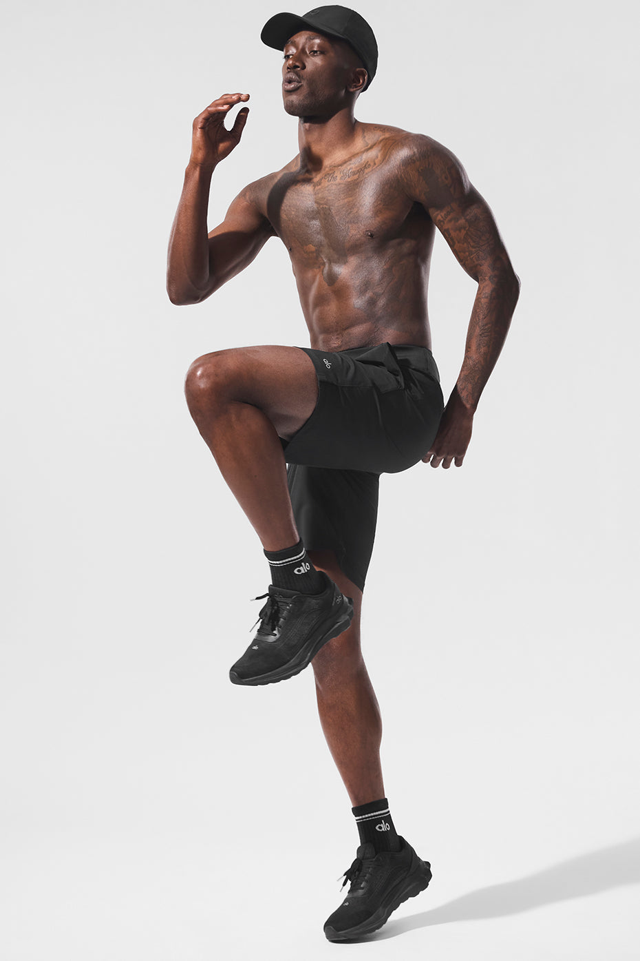 9" Repetition Shorts — Black