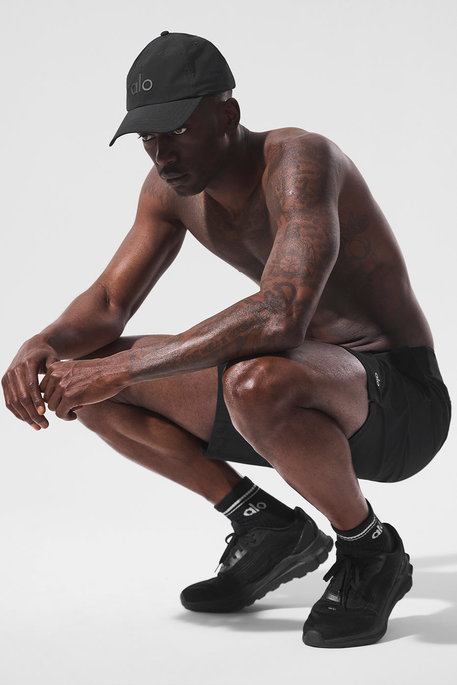 9" Repetition Shorts — Black