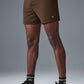 7" Conquer React Performance Shorts — Espresso