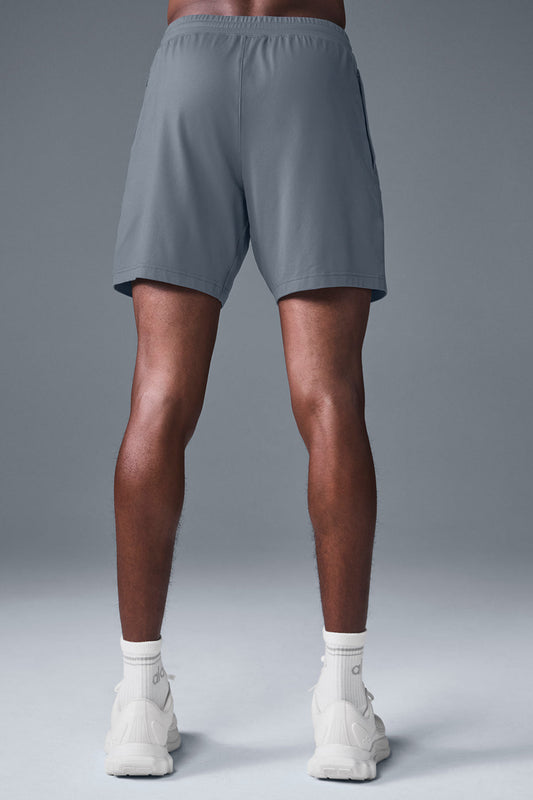 7" Conquer React Performance Shorts — Steel Grey
