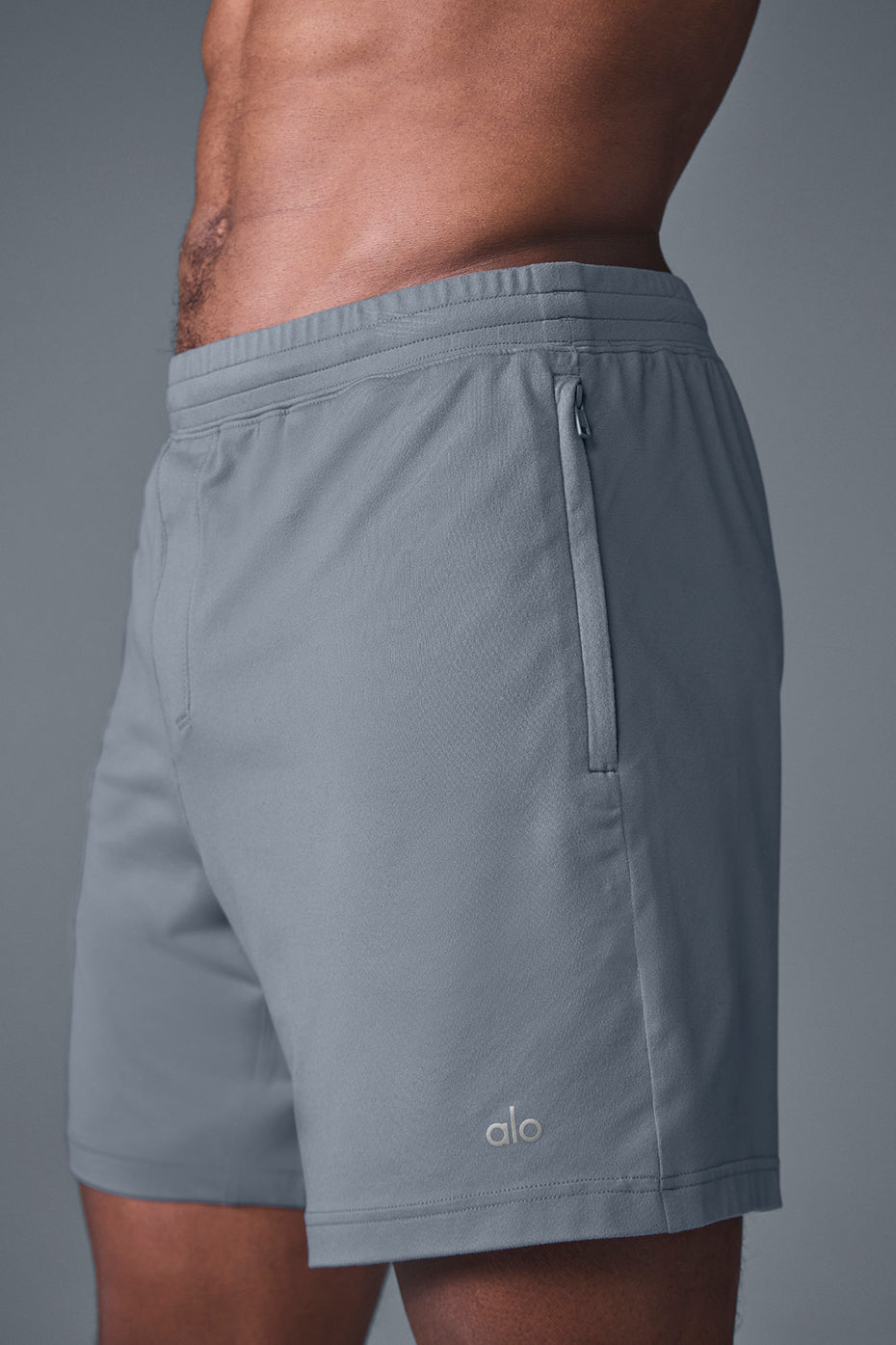 7" Conquer React Performance Shorts — Steel Grey