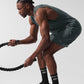 7" Conquer React Performance Shorts — Charcoal Green Heather