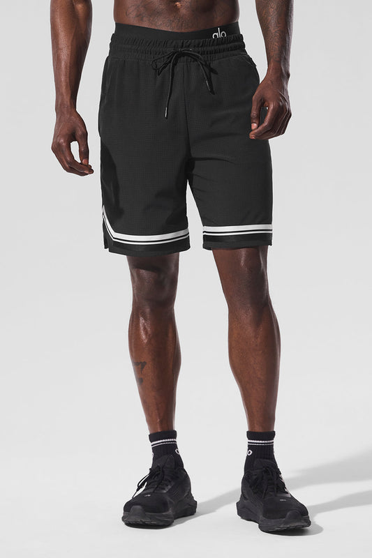9" Traction Arena Shorts — Black