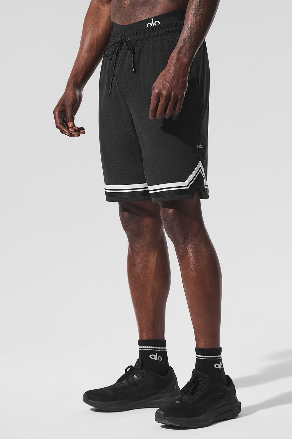 9" Traction Arena Shorts — Black