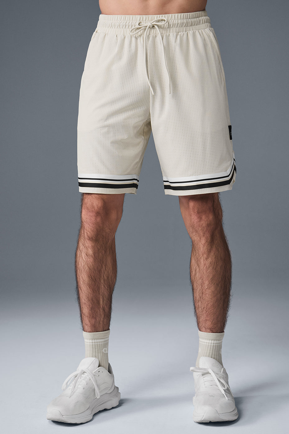 9" Traction Arena Shorts — Bone