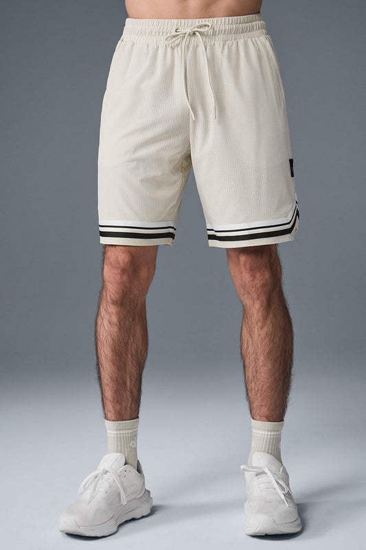 9" Traction Arena Shorts — Bone