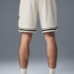 9" Traction Arena Shorts — Bone