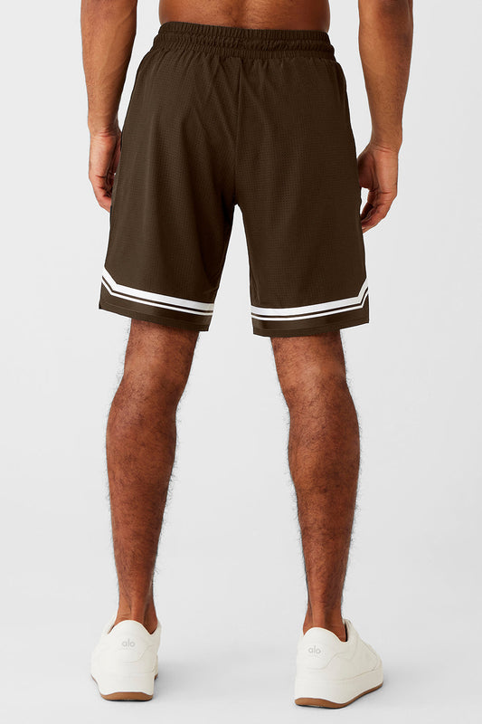 9" Traction Arena Shorts — Espresso