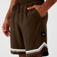 9" Traction Arena Shorts — Espresso
