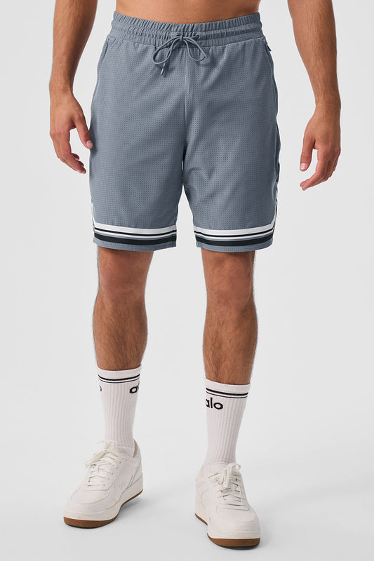 9" Traction Arena Shorts — Steel Grey