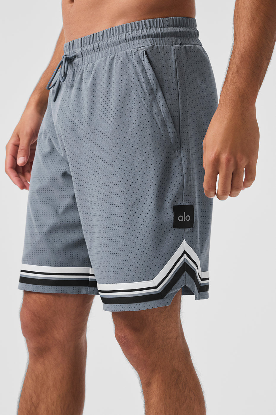 9" Traction Arena Shorts — Steel Grey