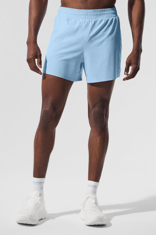 5" Adapt Running Shorts — Seashell Blue