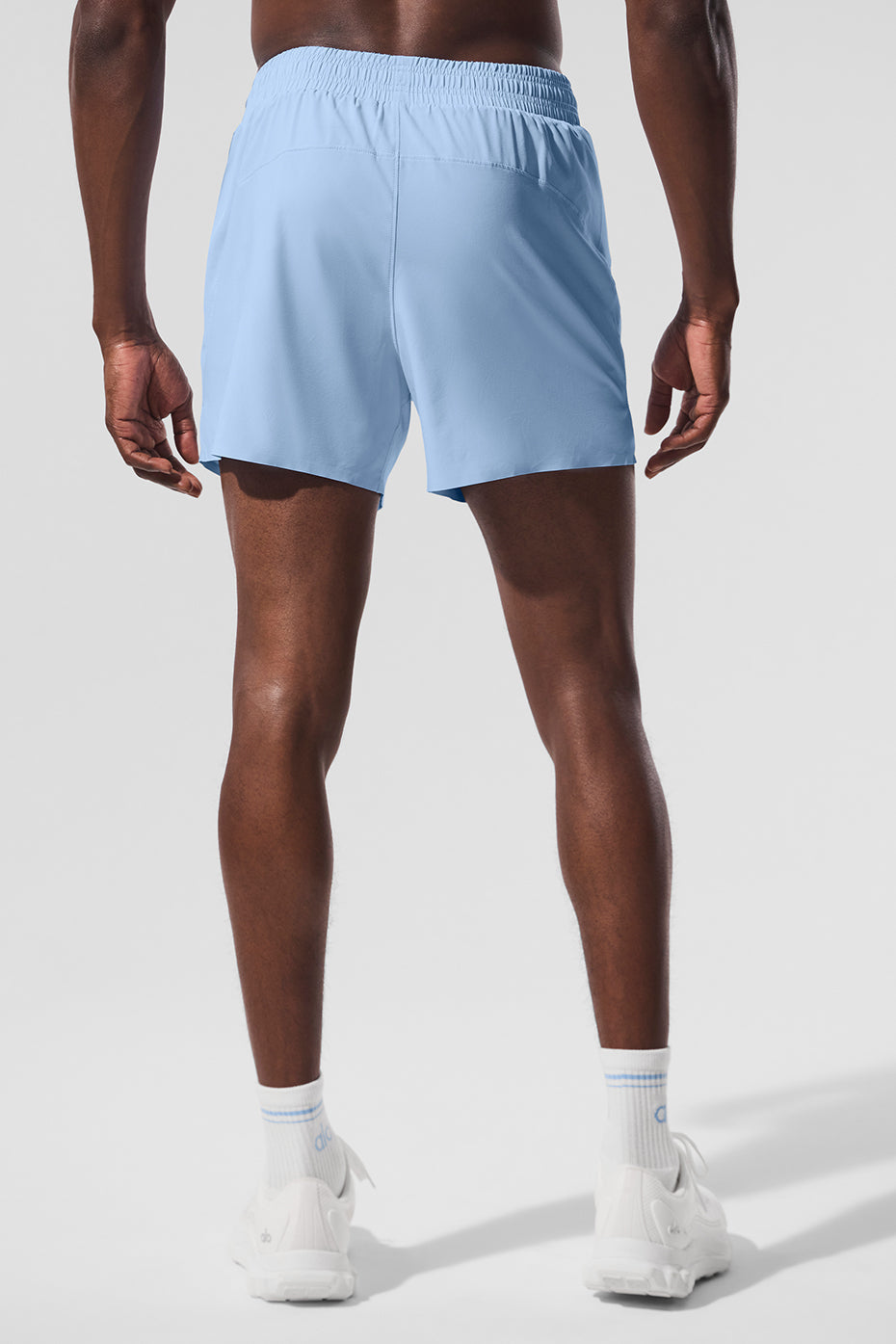 5" Adapt Running Shorts — Seashell Blue