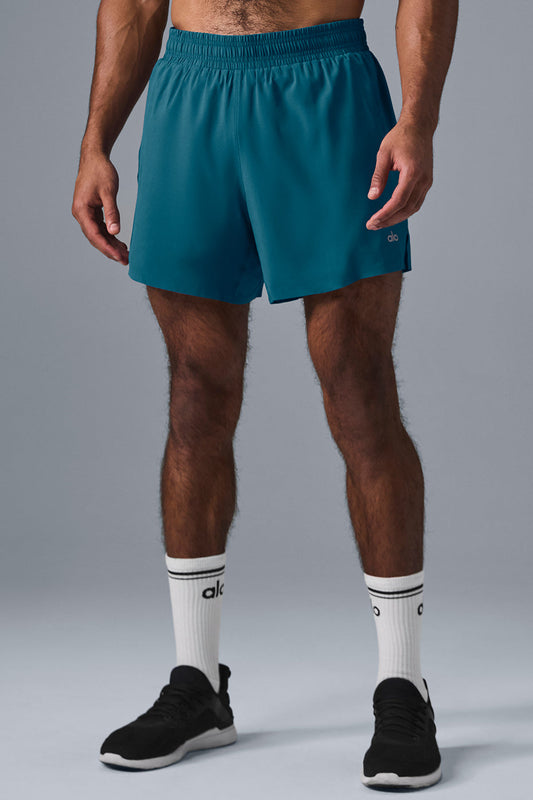 5" Adapt Running Shorts — Oceanic Teal