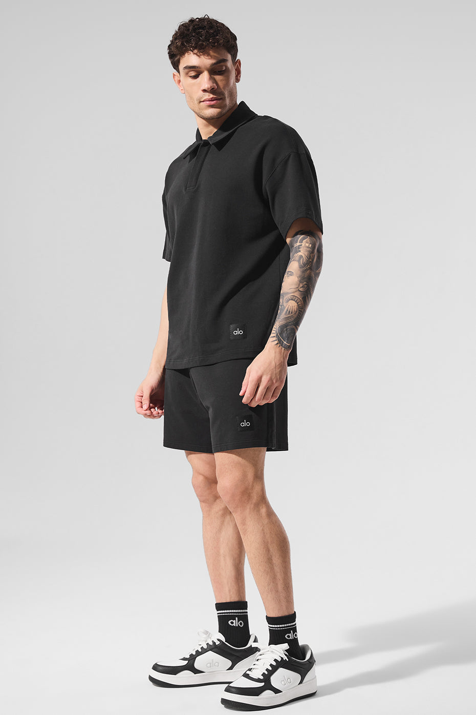 7" Double Take Shorts — Black