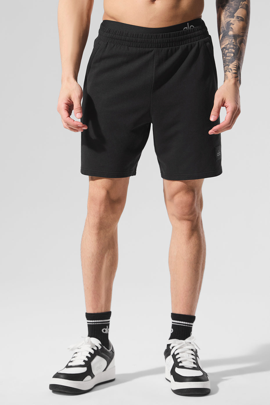 7" Double Take Shorts — Black